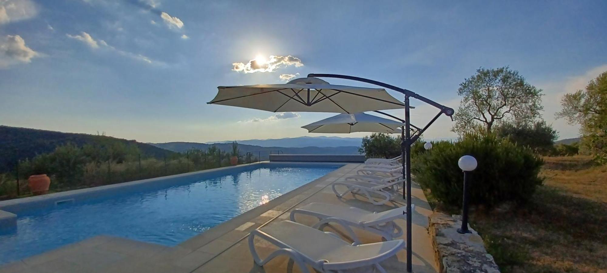 Ferienwohnung Casa Del Tramonto Civitella in Val di Chiana Exterior foto